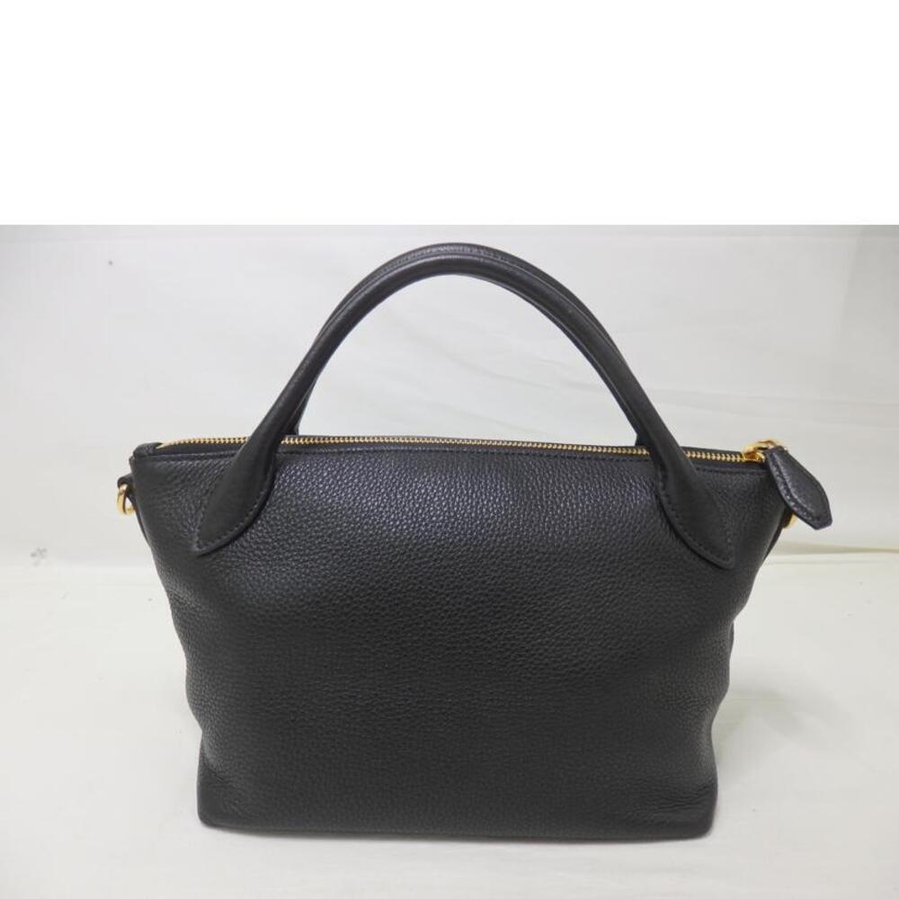 Prada black Daino handbag Vit